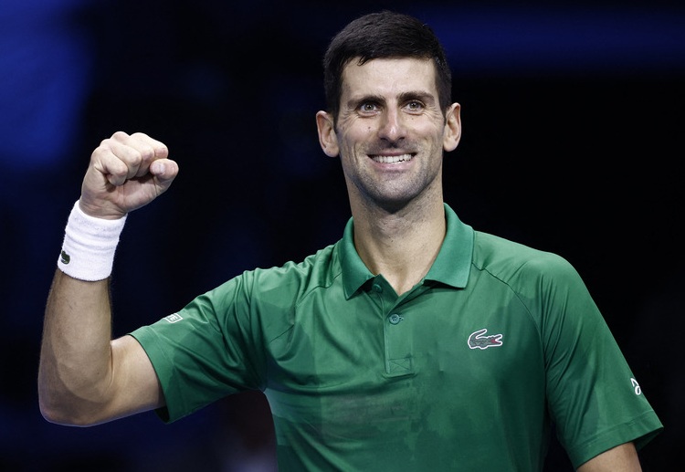 Novak Djokoic has won over Andrey Rublev, 6-4, 6-1, to advance to the final four of the 2022 ATP Finals