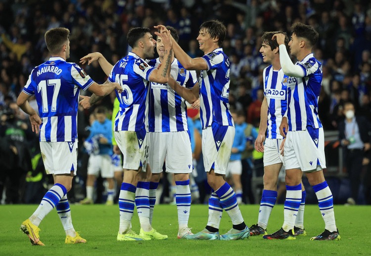 Real Sociedad là đội bóng có sự tiến bộ nhất La Liga 22/23.