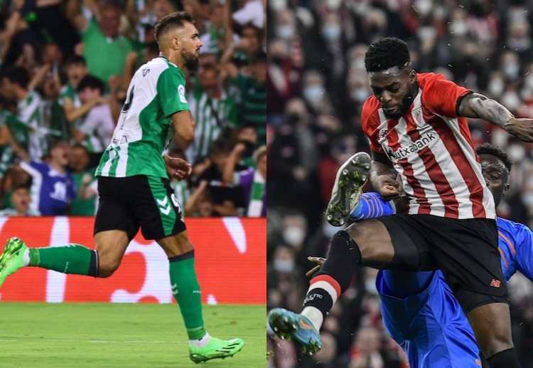 Real Betis' Borja Iglesias and Athletic Bilbao's Inaki Williams are now preparing ahead of their La Liga match