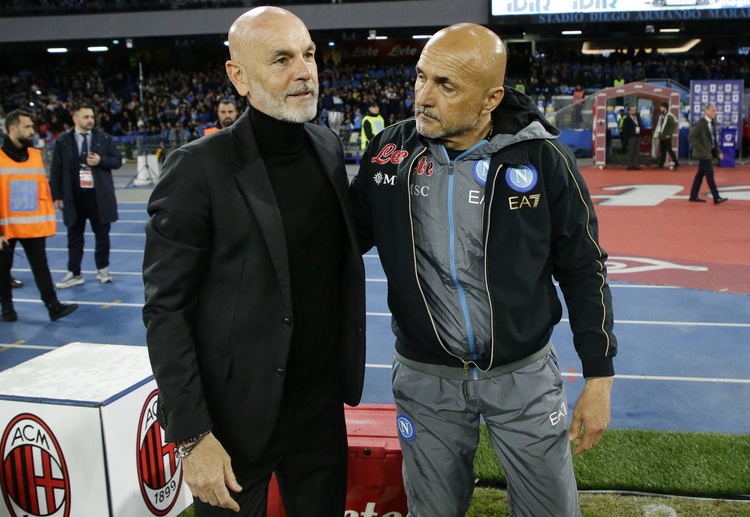 AC Milan eye to seal another win this month against Napoli when they battle in the Champions League quarter-final stage