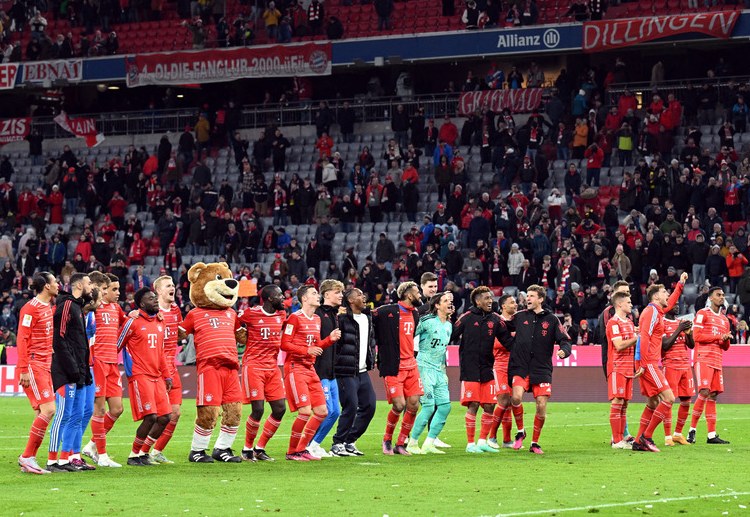 Bayern đang không có thành tích tốt ở Bundesliga mùa này, đó là một phần lí do sa thải Nagelsmann