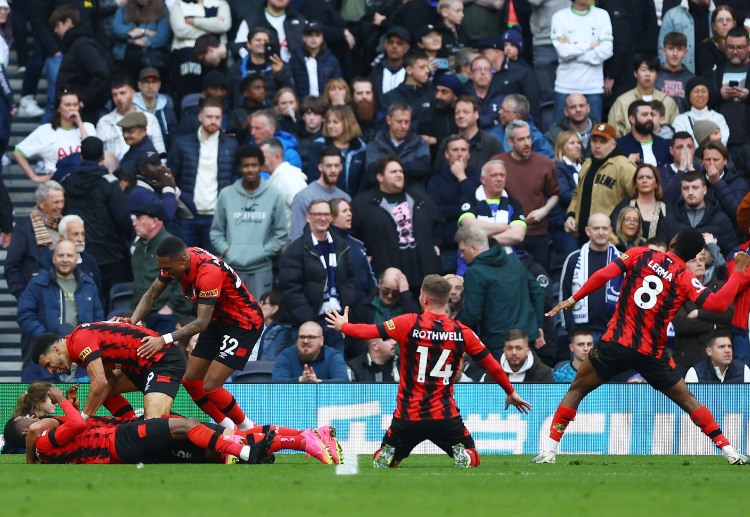 Bournemouth have gained three points following their away victory against Tottenham Hotspur in the Premier League