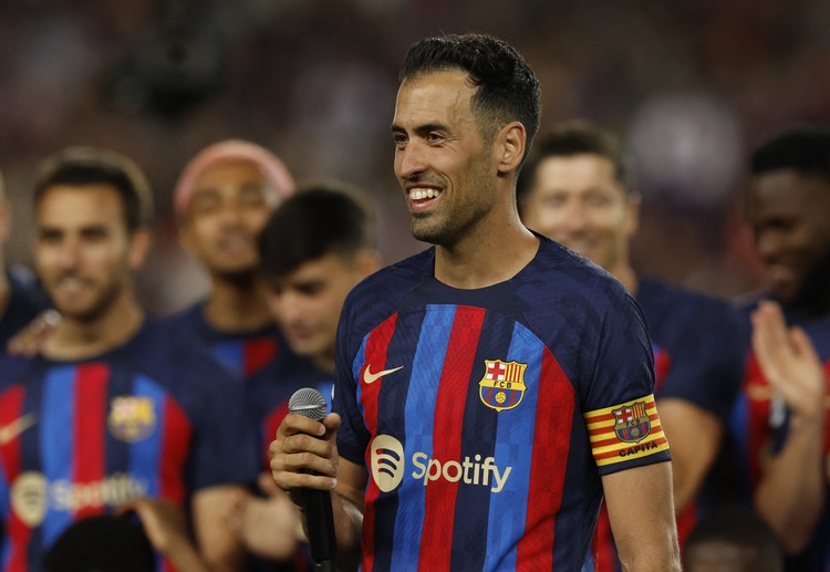 Sergio Busquets will leave Barcelona after 18 years at the end of the 2022/23 La Liga season