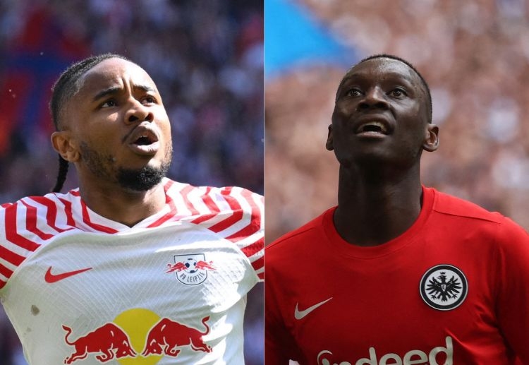 Kolo Muani of RB Leipzig will try to defeat Christopher Nkunku of Eintracht Frankfurt in their DFB Pokal final tie