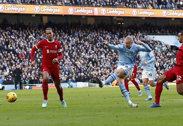 英超联赛 哈兰德达成个人英超50球里程碑。