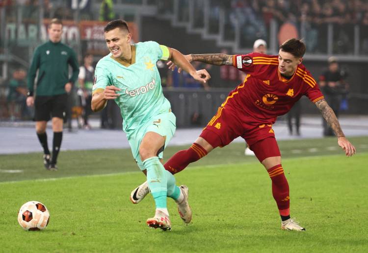 Jindřich Trpišovský’s squad are hoping to get their revenge against AS Roma in Europa League