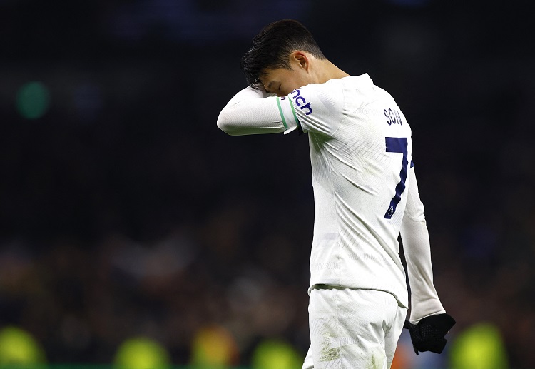 英超联赛 孙兴慜向球迷道歉。