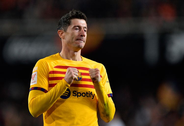 Robert Lewandowski jadi andalan Barcelona di La Liga musim ini