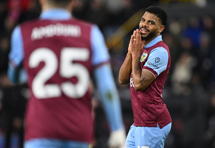 Lyle Foster will try to help Burnley win against seventh placed Manchester United in the Premier League