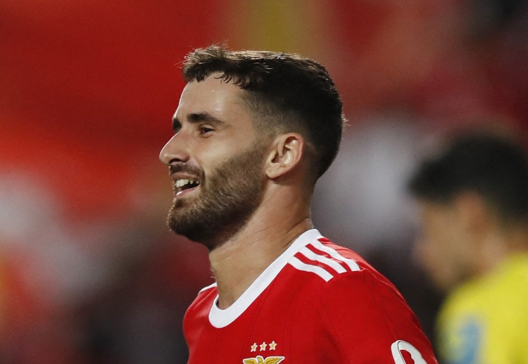 Rafa Silva scored on Benfica's last Europa League match against Olympique Marseille