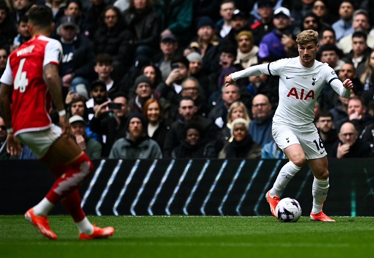 Timo Werner trở lại Premier League trong màu áo Tottenham