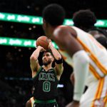 The Celtics take on the Nets for the second time in five days, following a 108-104 victory over them in the NBA Cup