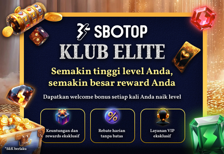 Klub Elite VIP SBOTOP sebuah program eksklusif yang dirancang untuk memberikan pengalaman terbaik bagi para member setianya