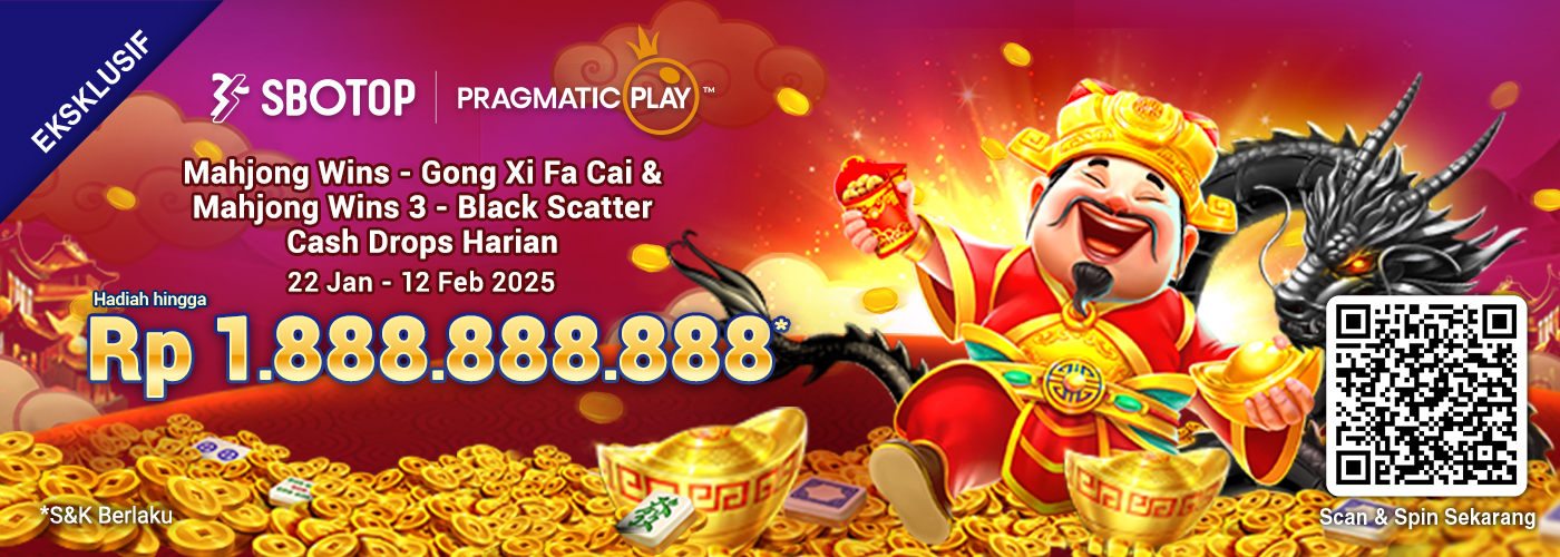 Pragmatic Play Mahjong Wins - Gong Xi Fa Cai & Mahjong Wins 3 - Black Scatter Cash Drops Harian