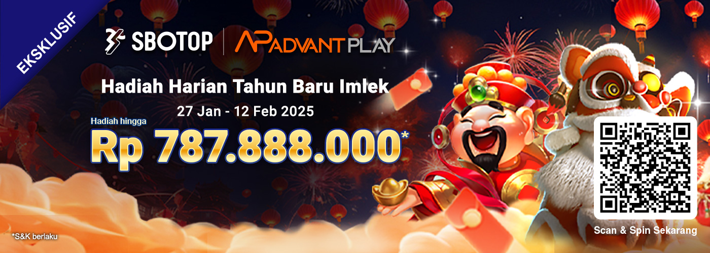 Hadiah Harian Tahun Baru Imlek AdvantPlay