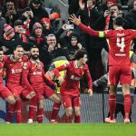 欧冠联赛 一起庆祝