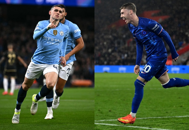 Phil Foden and Cole Palmer are now preparing as Manchester City and Chelsea battle in the Premier League