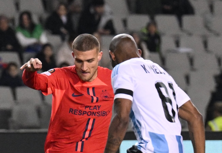 欧洲联赛 丹尼尔·比尔吉亚本赛季状态火热,已经为布加勒斯特星队打入11球