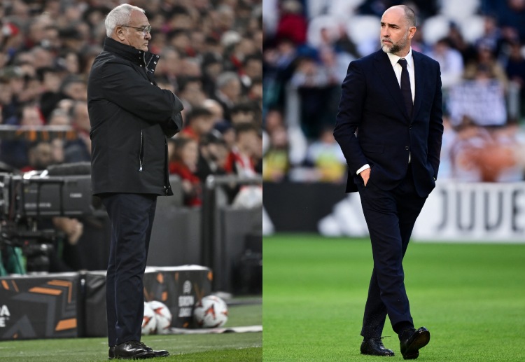 Claudio Ranieri and Igor Tudor go head-to-head in Serie A