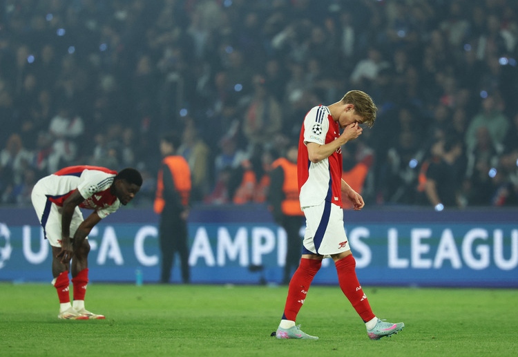 อาร์เซน่อล ต้องผิดหวังอีกครั้งกับถ้วย ยูฟ่า แชมเปี้ยนส์ลีก 2025