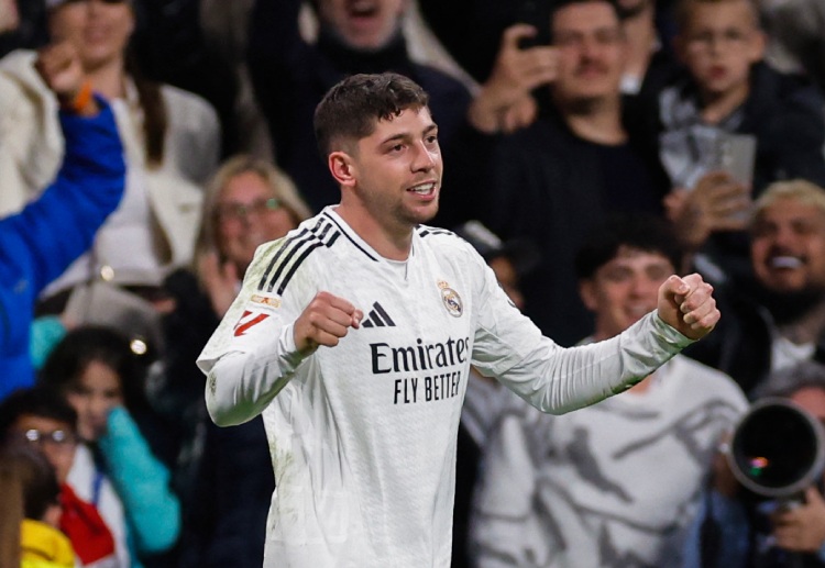 Federico Valverde là một trong những tiền vệ hay nhất La Liga 2024/25