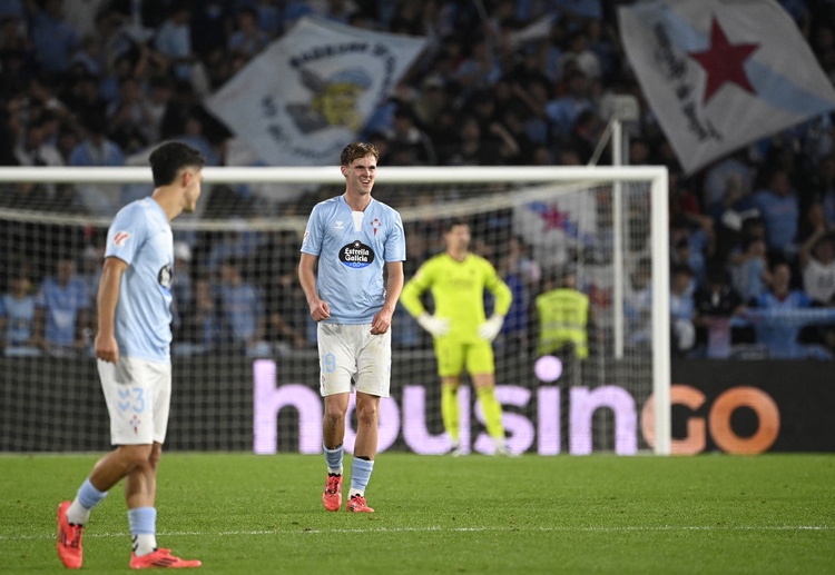 西甲联赛 斯韦德贝里第76分钟为塞尔塔打入第二球，制造悬念。