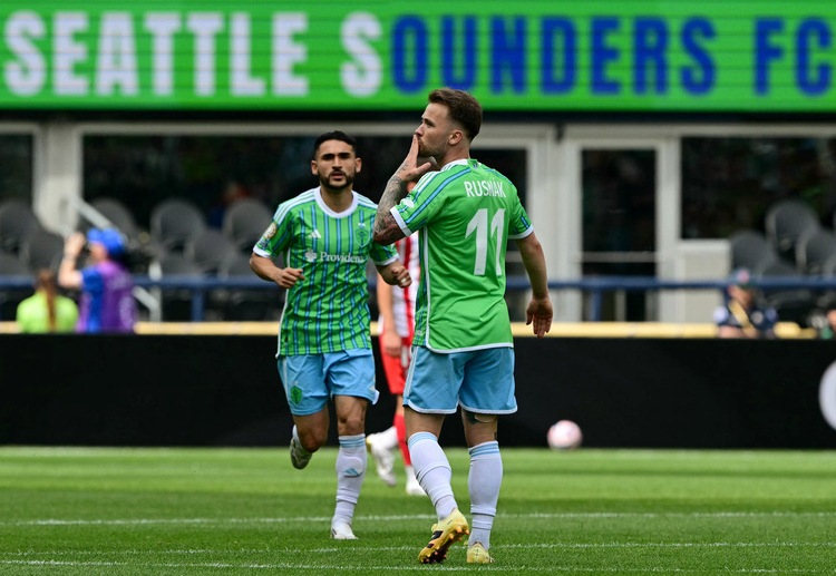 世俱杯 鲁斯纳克的进球一度点燃希望，但西雅图终究以1比3败北。