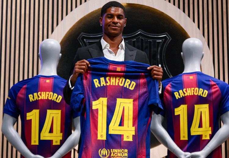 西甲联赛 巴萨与曼联达成协议,租借英格兰前锋马库斯·拉什福德,为新赛季增添攻击选择。