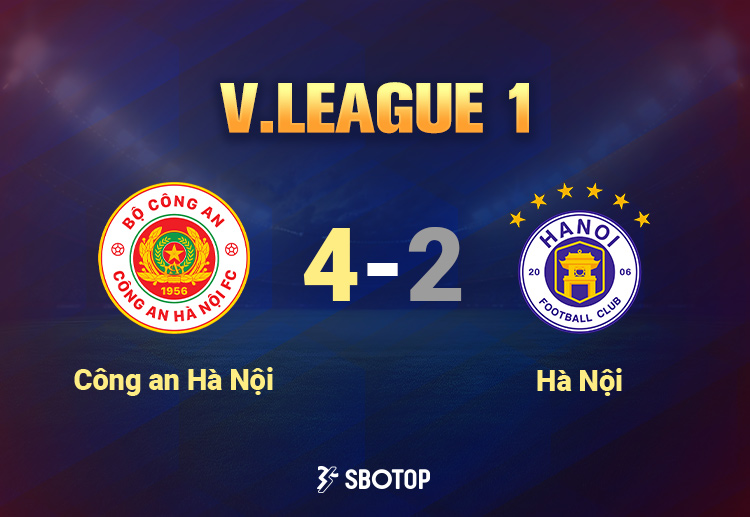 V.League 1: Công An Hà Nội có một trận đấu hiệu quả