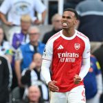 英超联赛 加布里埃尔在伤停补时阶段打入制胜球，阿森纳客场2比1逆转纽卡斯尔联。