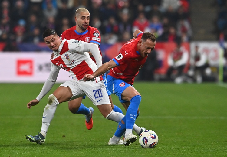 世界杯预选赛 捷克在主场与克罗地亚战成0比0，成功阻止了对方延续四连胜的势头。