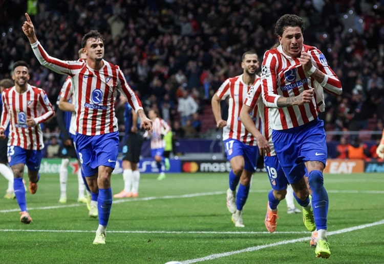 欧冠联赛 攻进绝杀球