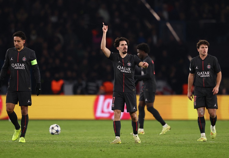Vitinha scored three times to help PSG beat Tottenham Hotspur in the Champions League