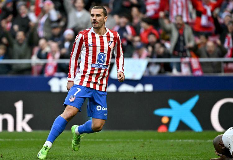 Atletico Madrid's Antoine Griezmann has now scored five goals in La Liga this season
