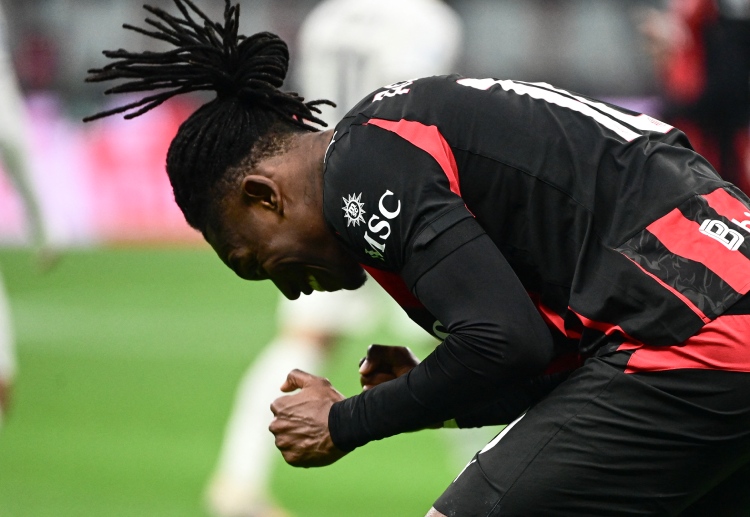 AC Milan forward Rafael Leao has been crucial to their title push, scoring five times in Serie A