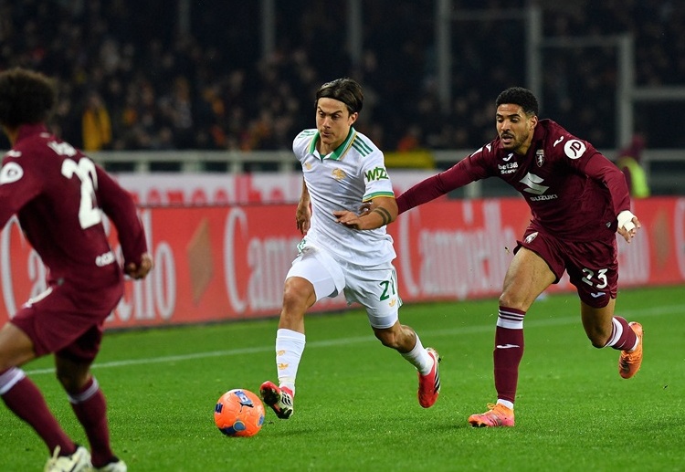 Paulo Dybala kembali starter di pertandingan Liga Europa