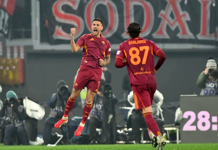 AS Roma’s Lorenzo Pellegrini scored a penalty to equalise against AC Milan in their recent Serie A match
