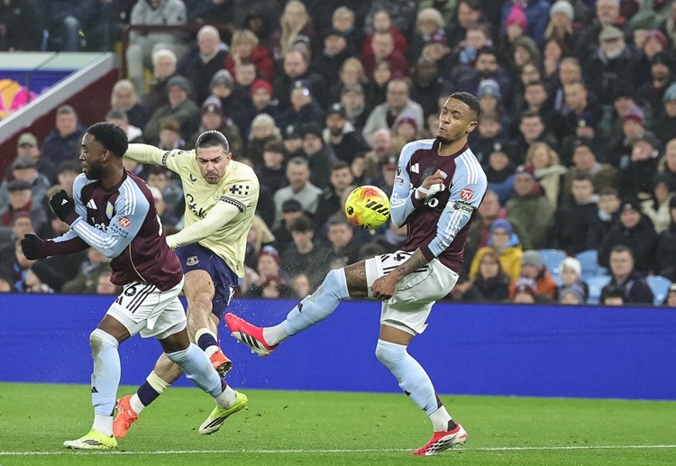 Statistik Aston Villa vs Everton di pekan ke-22 Premier League