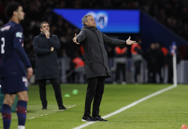 法甲联赛 巴黎圣日尔曼在周一进行的法国杯比赛中以0比1意外不敌巴黎FC，提前止步赛场，卫冕梦想随之破灭。