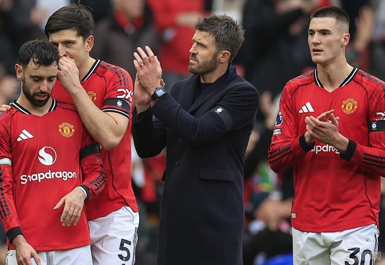 英超联赛 卡里克两次执掌曼联帅印，前9场比赛均保持不败。