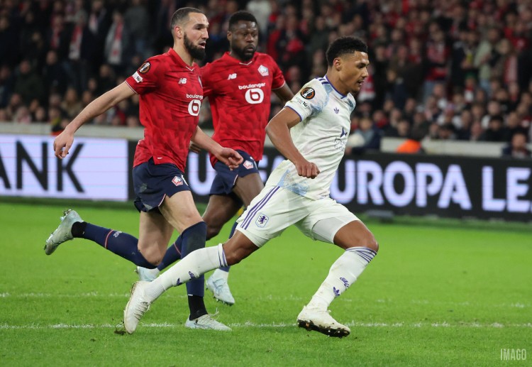 欧洲联赛 沃特金斯头球得分，维拉客场小胜里尔，锁住晋级希望。