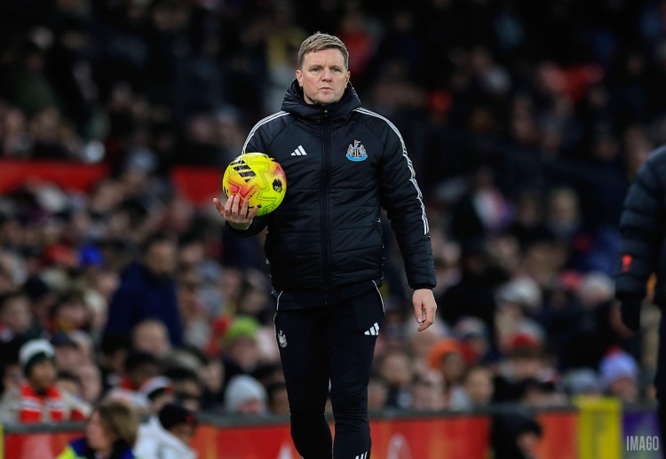 Eddie Howe prepares Newcastle United ahead of their Premier League match against Manchester United