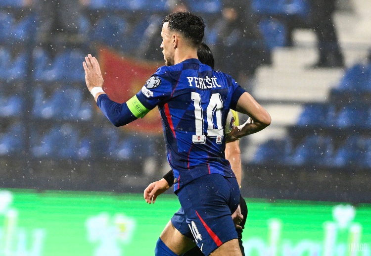 国际友谊赛 克罗地亚的佩里西奇仍是球队进攻端的核心球员。