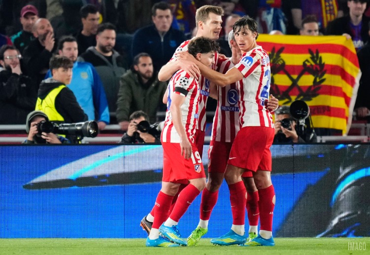 Atletico đánh bại Barcelona ở lượt đi tứ kết Champions League 2025/26
