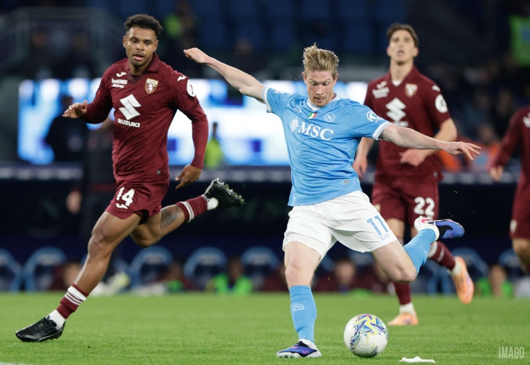 Kevin De Bruyne sedang berkarir di Serie A