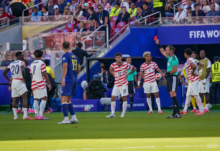 Folarin Balogun’s red card rules him out, leaving the USA without their top scorer at World Cup 2026 with three goals